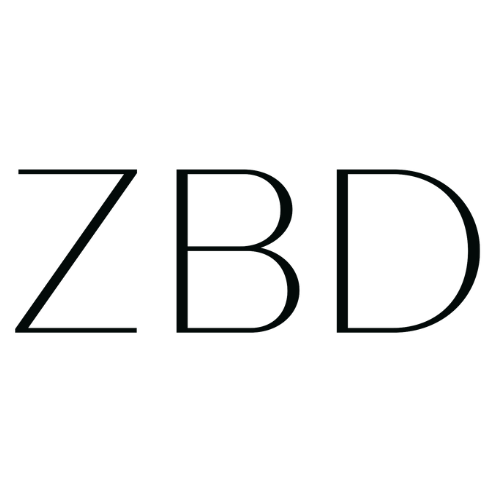 ZBD Logo Side-by-side logos for ZBD and The MosaiQs, symbolising the partnership behind 'The Inclusion Revolution' session. A brief caption explains their shared mission: ZBD reshaping media and fashion, The MosaiQs transforming systems through access and accountab